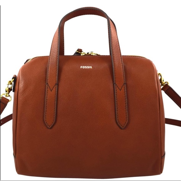 Fossil Handbags - Fossil Hailey Satchel Brown ✨Like New✨PRICE FIRM✨